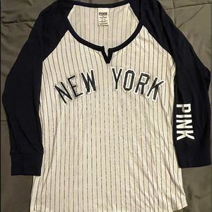 NY Yankees, 3 Quarter Sleeve, Tee